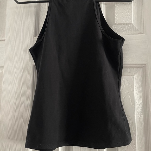 NWOT Express black high neck tank - Picture 2 of 2